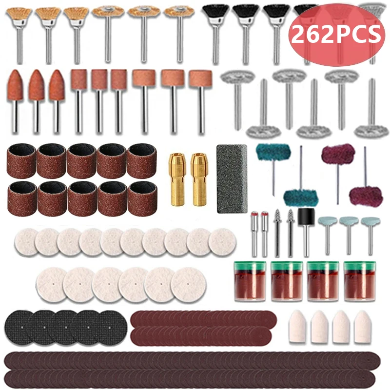 Woodworking Videos - 147/262 PCS/lot Power Tools Dremel Rotary