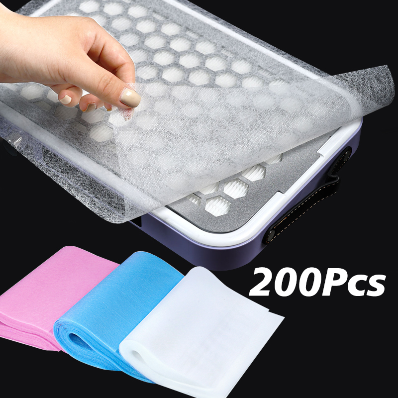 Woodworking Vacuum Press - 100/200Pcs Disposable Nail Art Vacuum Dust