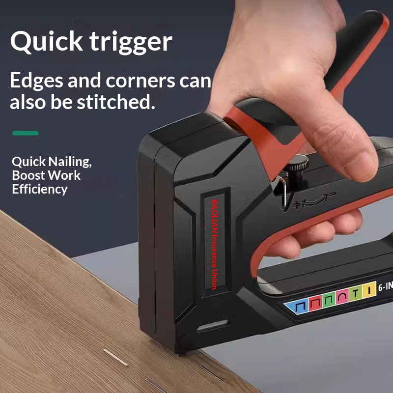 Woodworking Nail Gun - Manual Woodworking DIY Repair Kit for