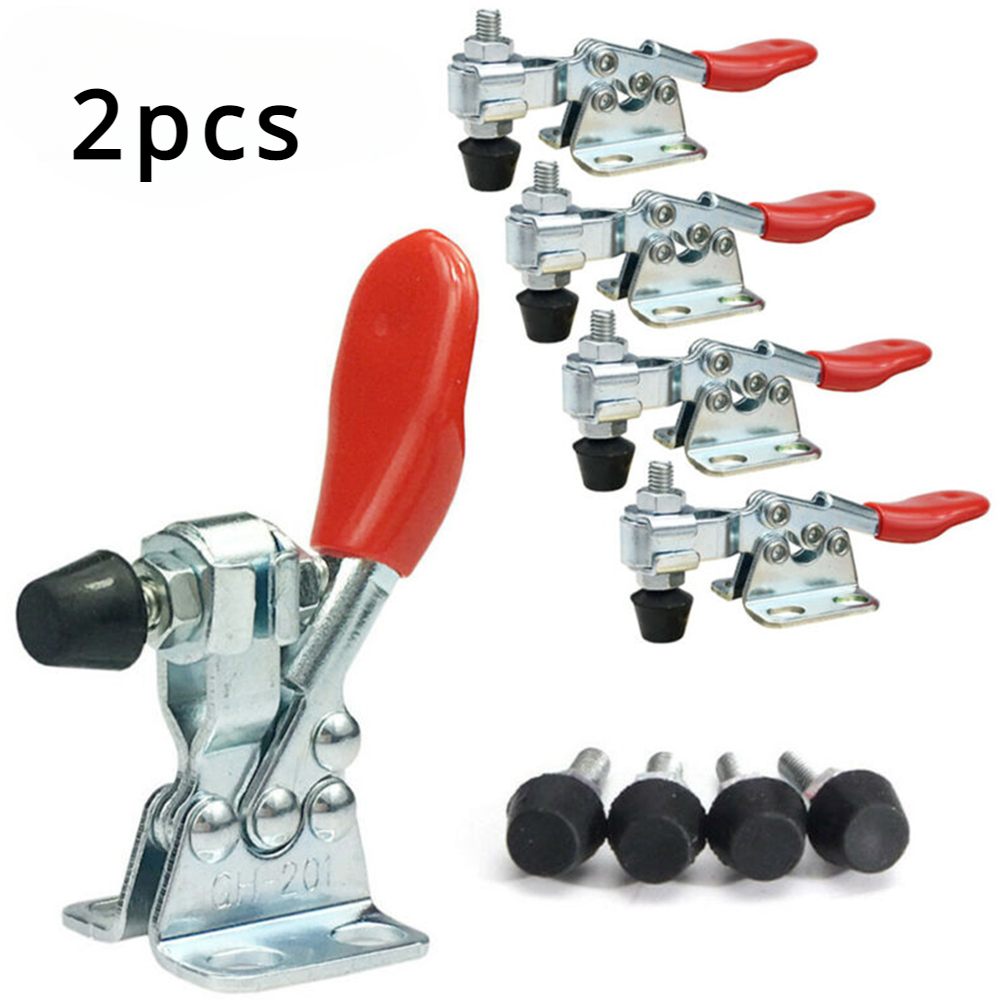 Woodworking Quick Clamps - 2Pcs GH-201 Toggle Clamp Quick Release