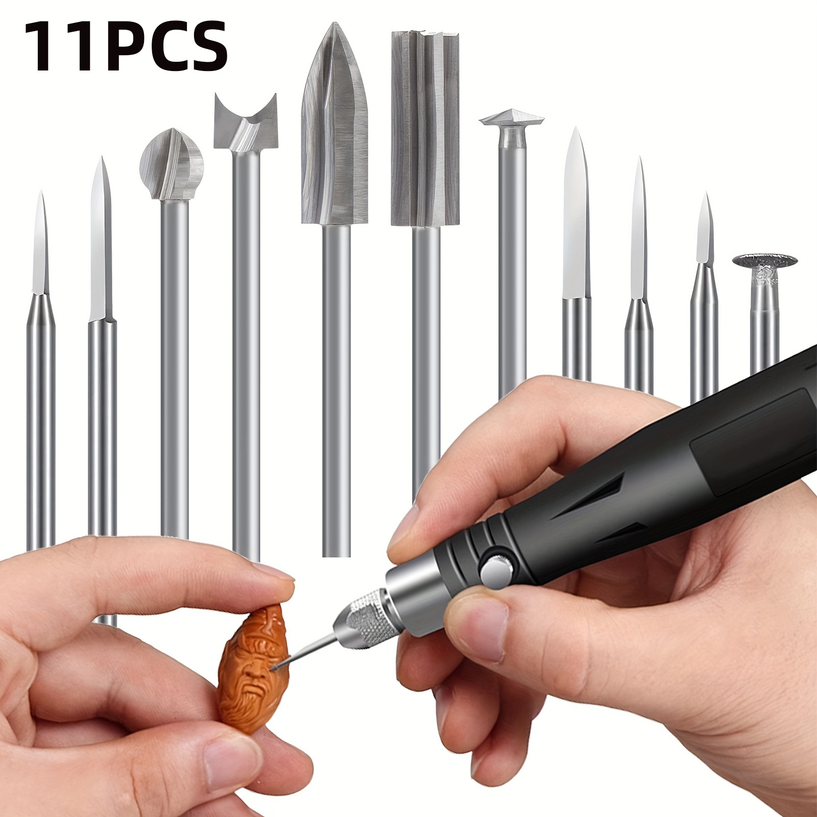 Woodworking Videos - 11PCS HSS Engraving Drill Bits Set