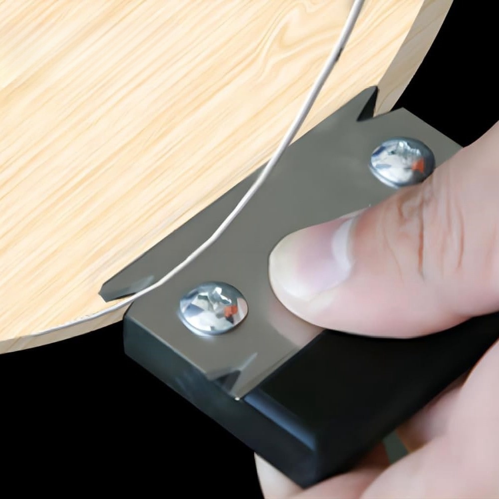 Woodworking Edge Trimmer - ALLSOME Wood Chamfer Plane Edge Banding