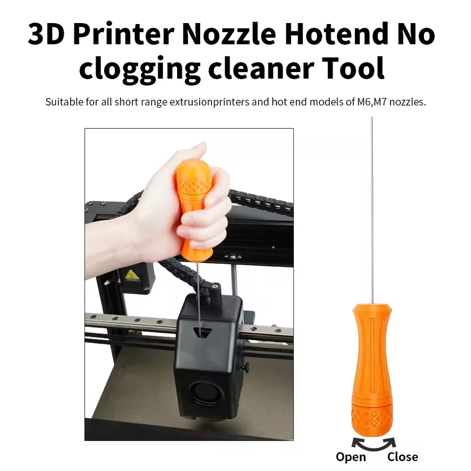 Hotend No Clogging Cleaner Too - Creality Printer Ender 3 V3 ulasan dan harga