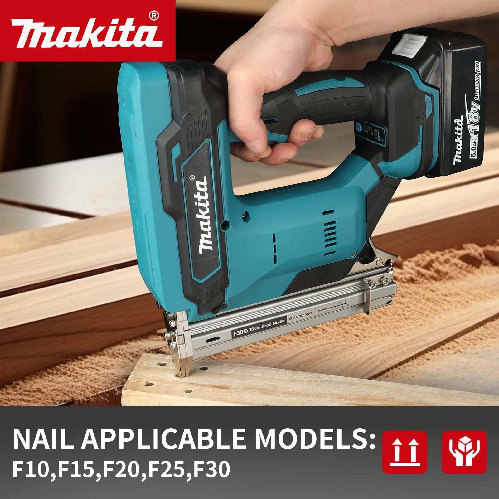 Makita Lithium-Ion Nail Gun:18 - Woodworking Nail Gun ulasan dan harga