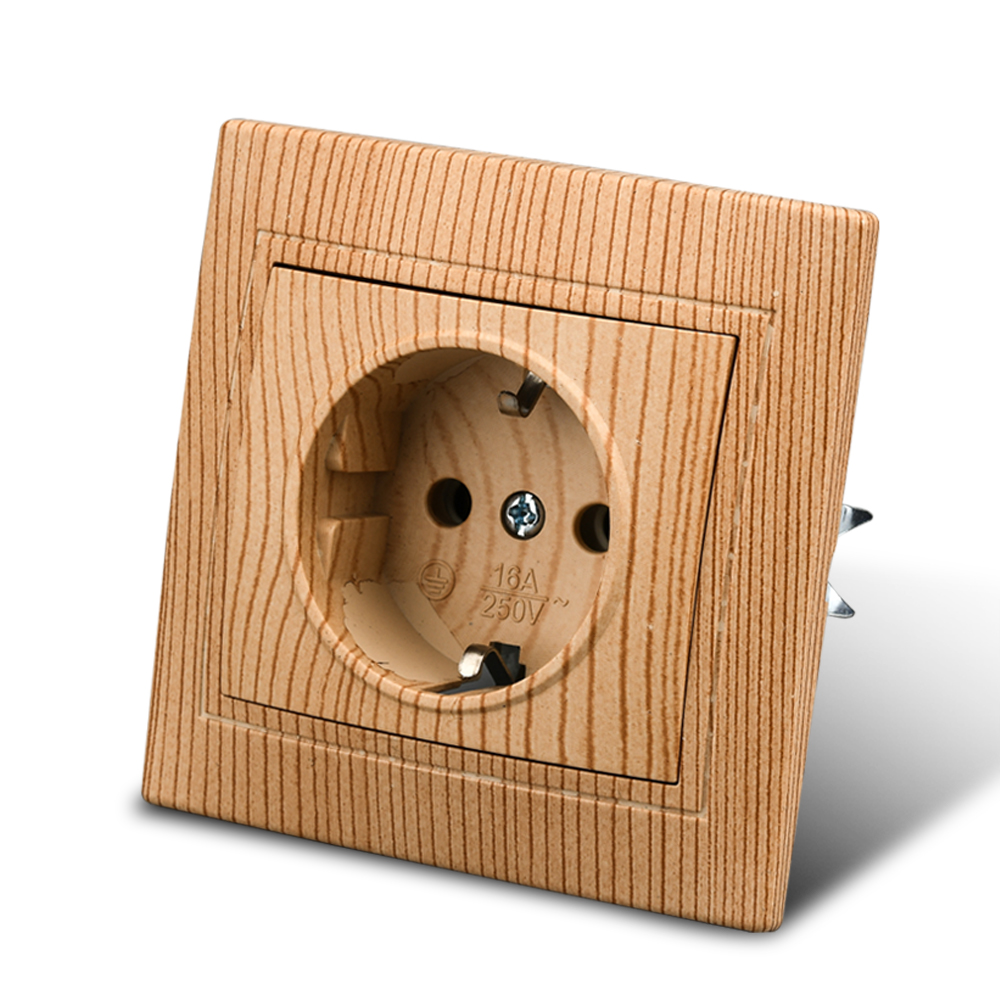 WESA Wood Power Socket 16A EU  - Woodworking Zone ulasan dan harga