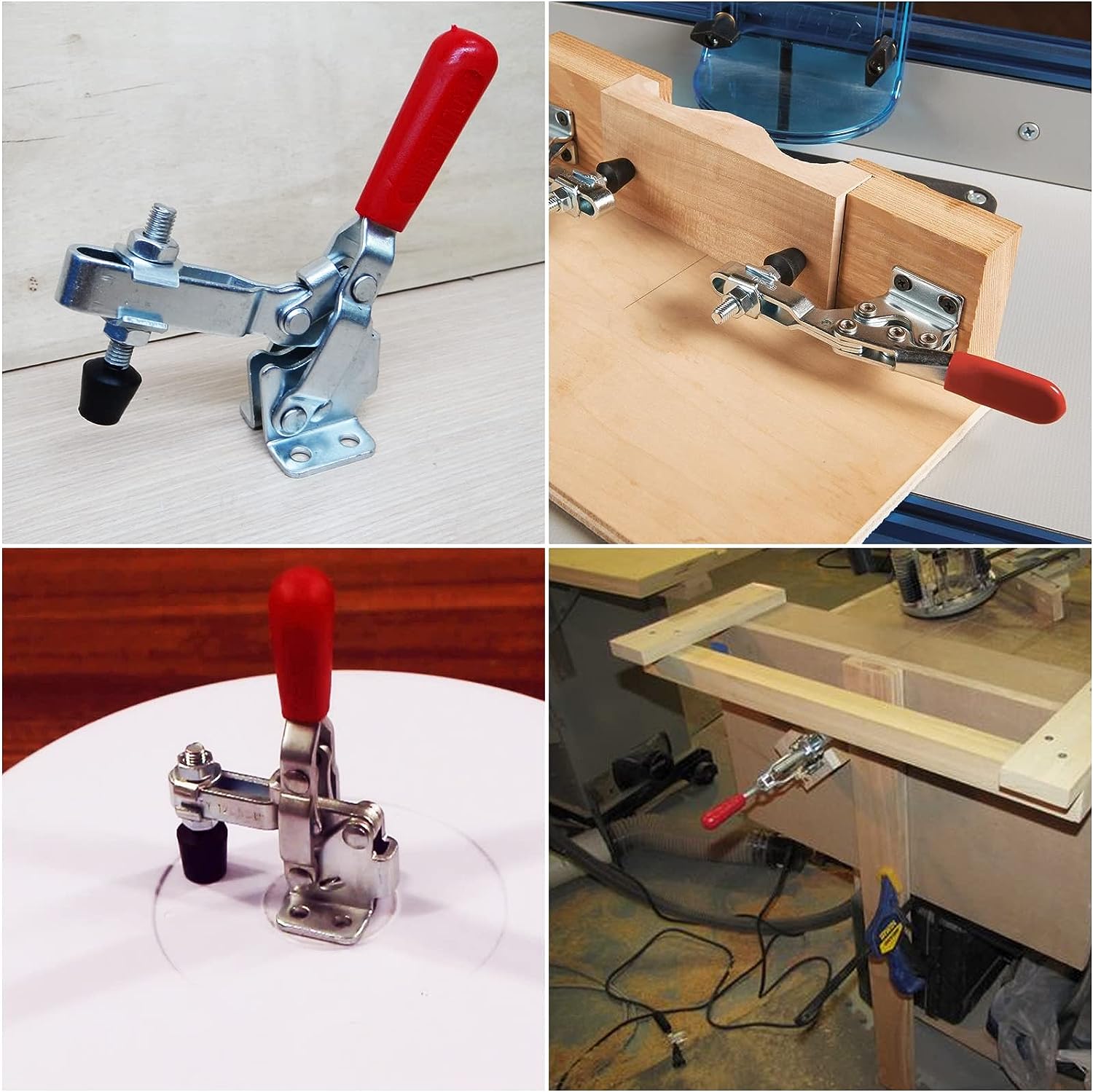 4Pcs Quick Release Hold Down T - Woodworking Quick Clamps ulasan dan harga