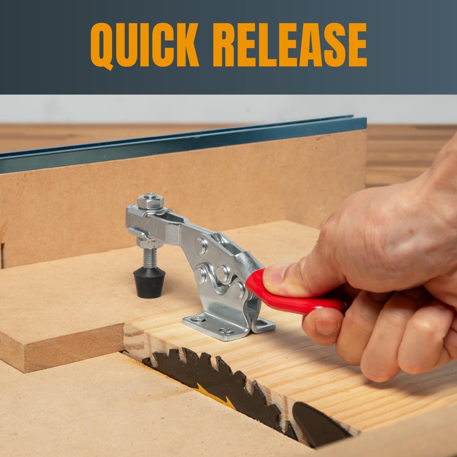 4Pcs Quick Release Hold Down T - Woodworking Quick Clamps ulasan dan harga