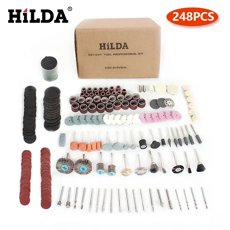 HILDA Rotary Tool Accessories  - Woodworking Videos ulasan dan harga