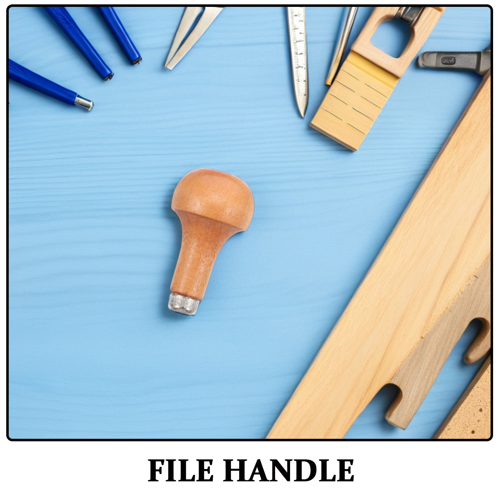 5Pcs Wood Engraver Tool Handle - Woodworking Files And Rasps ulasan dan harga