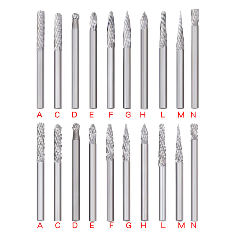 3mm Shank Tungsten Carbide Bur - Woodworking Files And Rasps ulasan dan harga