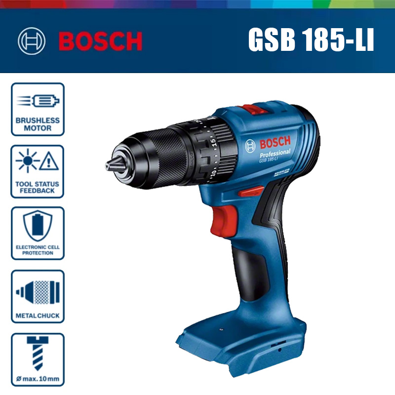 Bosch GSB 185-LI 18V Brushless - Bosch Drill Gsb 18V ulasan dan harga