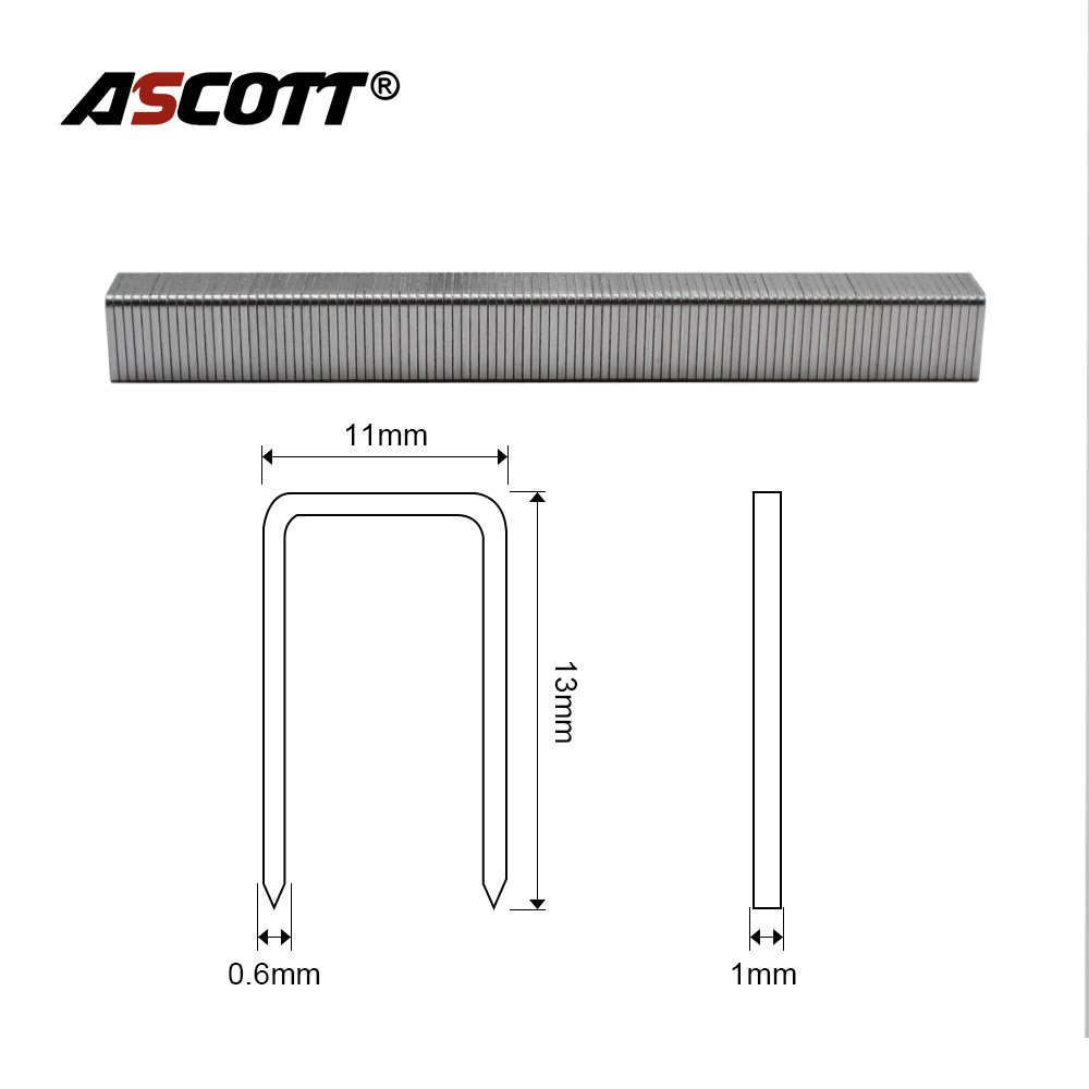 5000pcs U-shaped Staples 13mm  - Woodworking Nail Gun ulasan dan harga