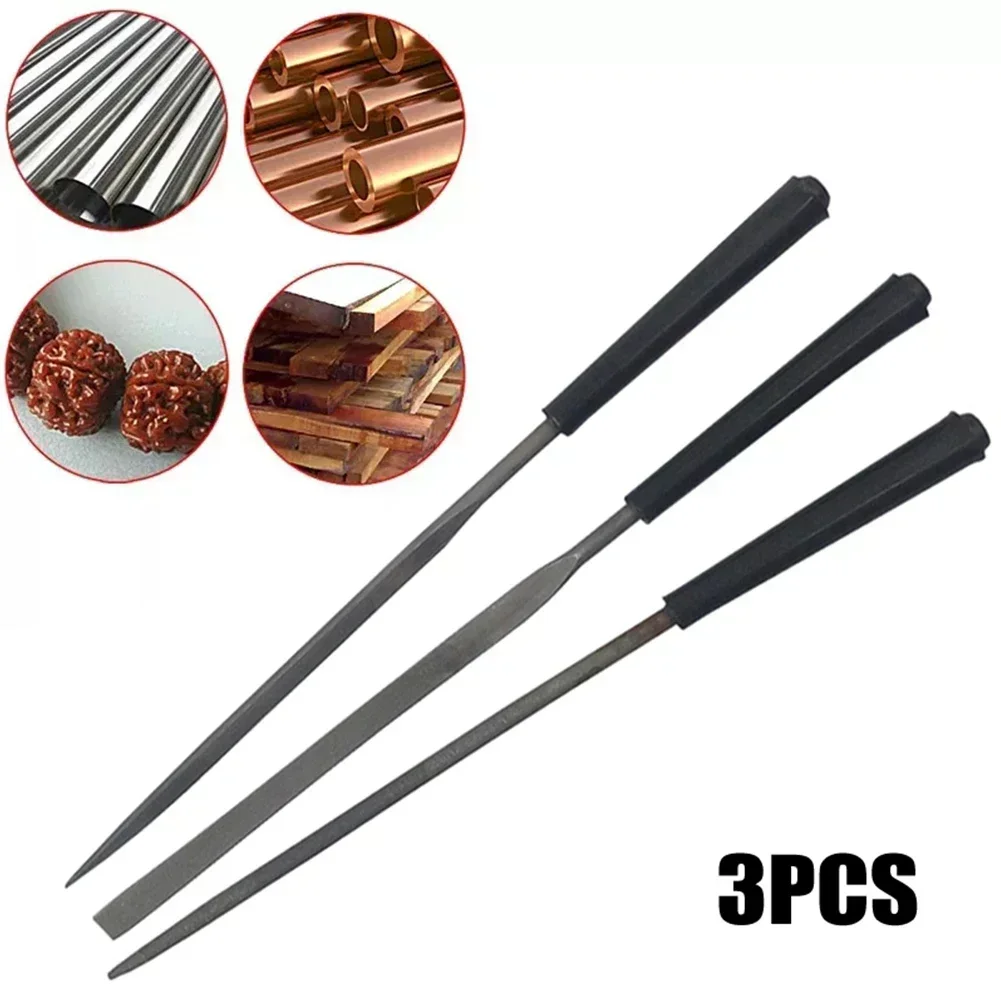3pcs Needle Files Set Small St - Woodworking Files And Rasps ulasan dan harga