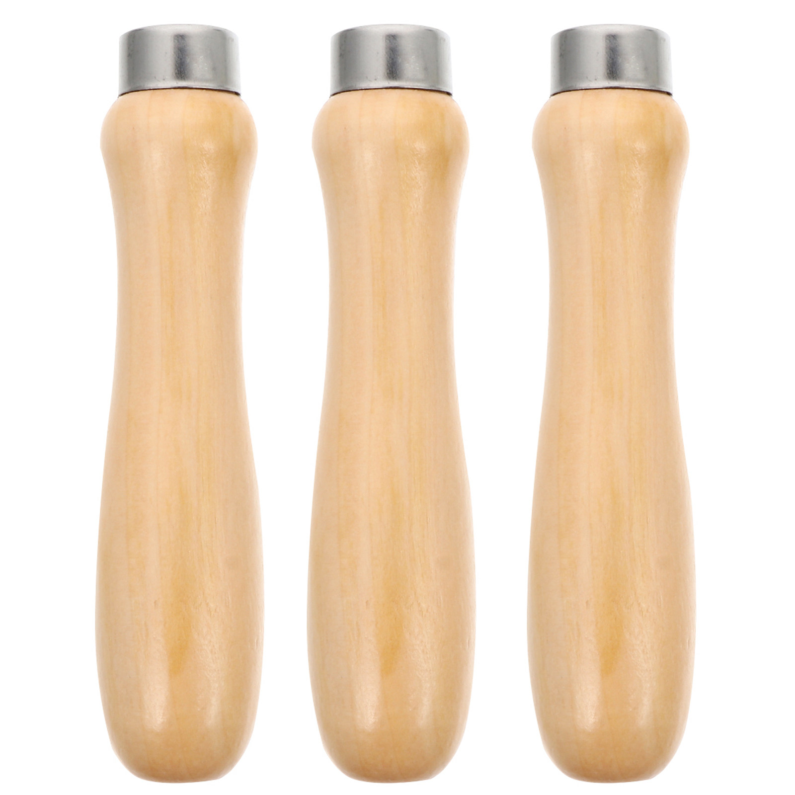 3Pcs File Handle Wooden Comfor - Woodworking Files And Rasps ulasan dan harga