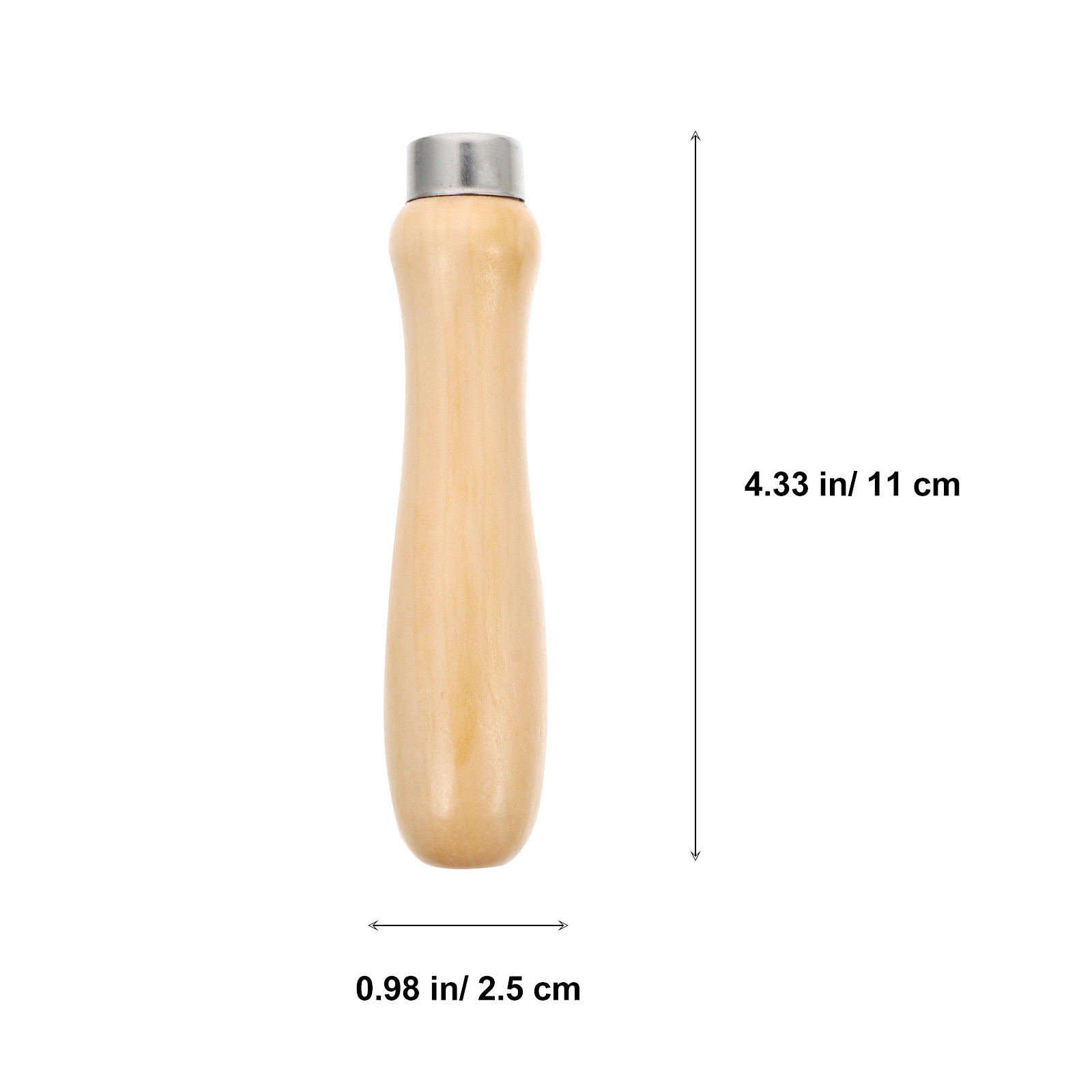 3Pcs File Handle Wooden Comfor - Woodworking Files And Rasps ulasan dan harga