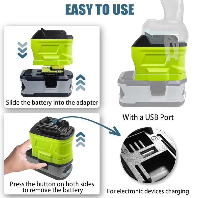 HOT Battery Adapter Converter  - Woodworking Videos ulasan dan harga