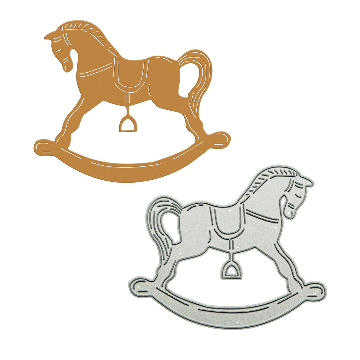 Metal Cutting Dies Scrapbookin - Woodworking Horse ulasan dan harga