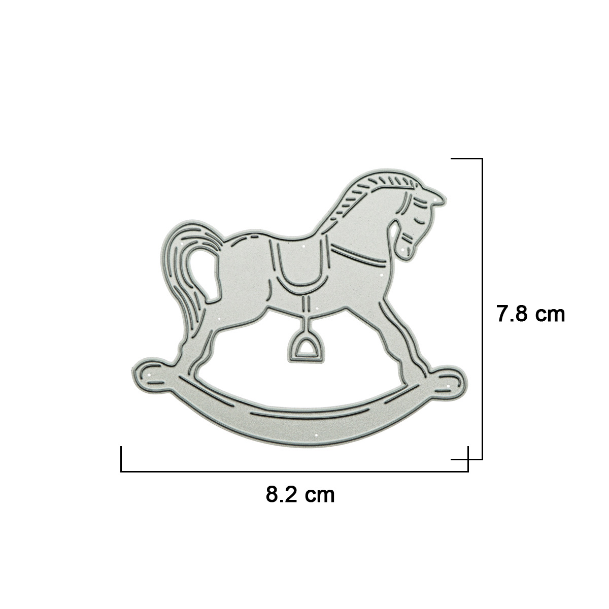 Metal Cutting Dies Scrapbookin - Woodworking Horse ulasan dan harga