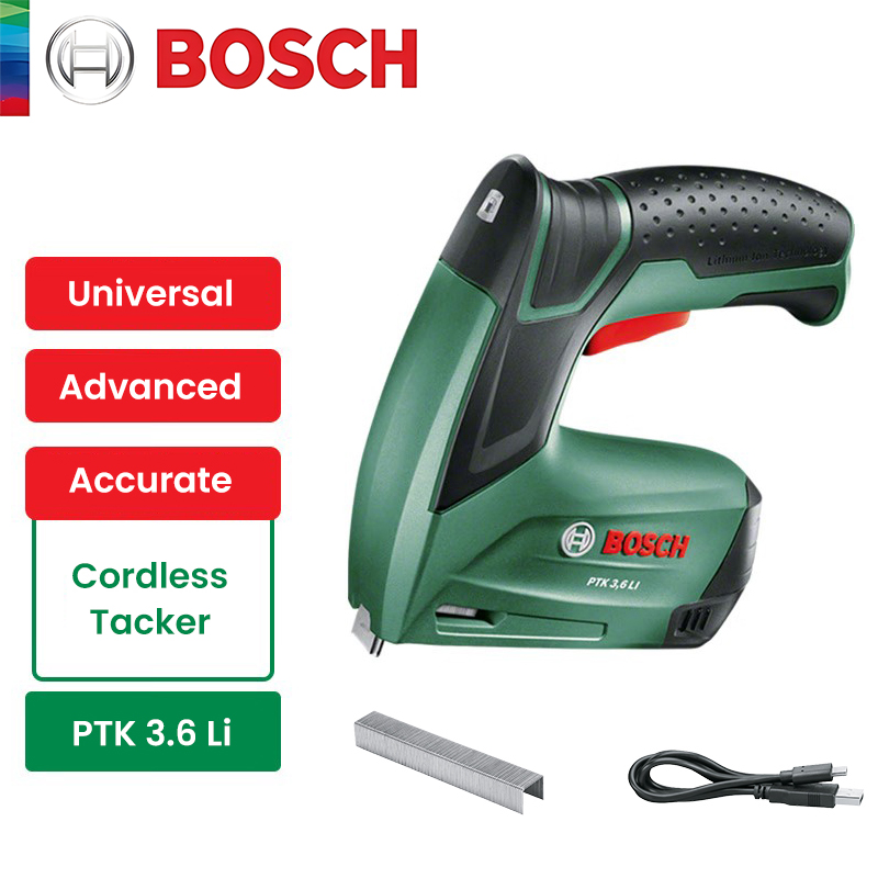 Bosch PTK 3.6 Li Cordless Nail - Woodworking Nail Gun ulasan dan harga