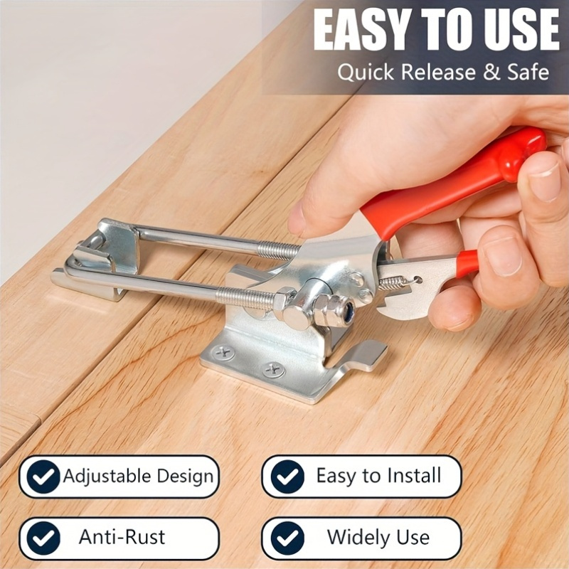 2Pcs Heavy-Duty Clamps Adjusta - Woodworking Quick Clamps ulasan dan harga