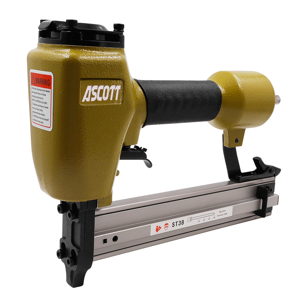ST38 14GA Heavy  Pneumatic Nai - Woodworking Nail Gun ulasan dan harga