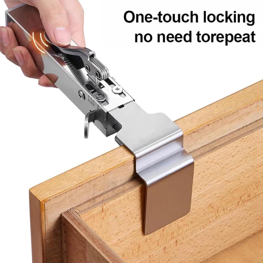 Quick-Install Drawer Front Ins - Woodworking Quick Clamps ulasan dan harga
