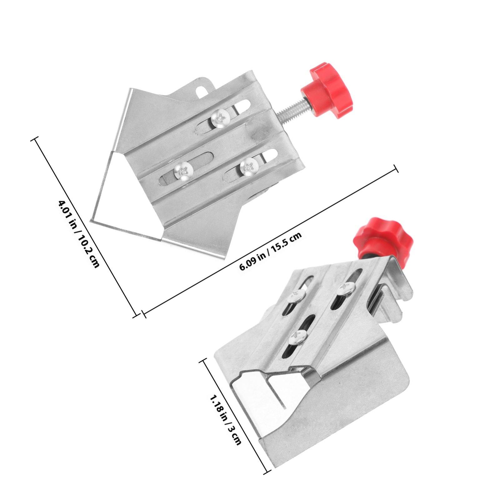 2Pcs Right Angle Clamp Stainle - Woodworking Quick Clamps ulasan dan harga
