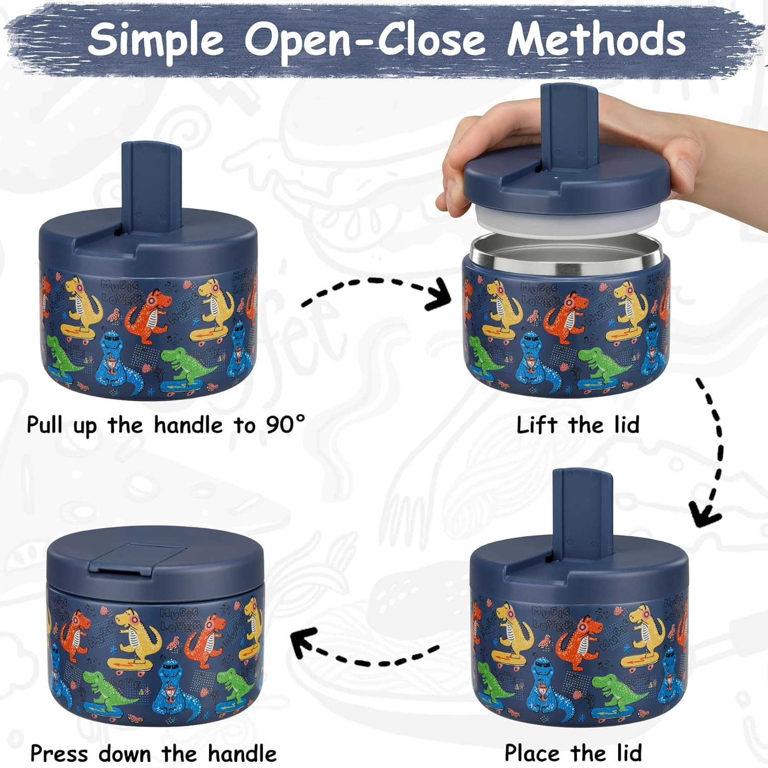 12oz Insulated Vacuum Food Jar - Woodworking Vacuum Press ulasan dan harga