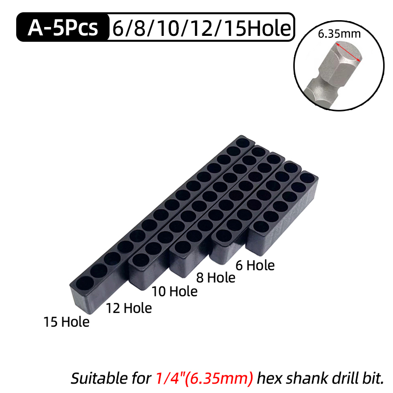 5Pcs Set 6/8/10/12/15 Holes 6. - Woodworking Videos ulasan dan harga